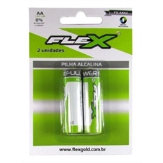 Pilhas AA Alcalina FLEX FX-AAK2